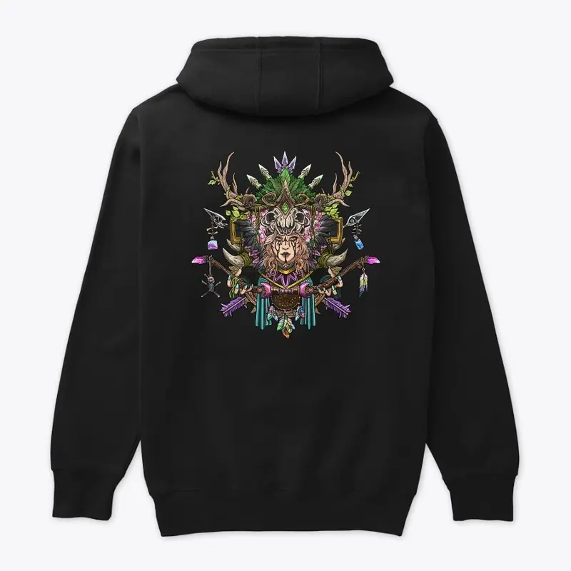 Kaos and Lace Huntress Hoodie